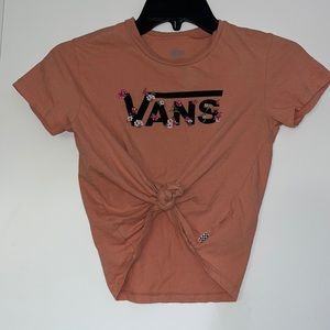 Pink Vans Crop Top Size S
